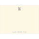 Initial Indicator Flat Note Cards - Raised Ink Image 5 of 5